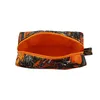 Orange Branch Camo Kosmetiktaschen, 25 Stück, Los, GA Warehouse, klassische rechteckige Designer-Make-up-Tasche, individuelle Brautjungfern-Kulturbeutel mit Reißverschluss, DOMIL106-1983