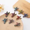 Hummingbird broche pin set voor vrouwen meisje mannen elegante zijden sjaal dieren vogel broches clip kraag mode sieraden