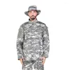 Survêtements pour hommes Hommes ACU Multicam Camouflage Adulte Militaire Uniforme Tactique Combat Vêtements Veste Formation Armée Costume Pantalon Cargo