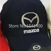 New arrived for four season Mazda baseball cap whole red black beige blue colure T200104278F