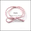 Pony Tails Holder Childrens Hair Accessories Simple Cute Knot Elastic Rope Little Girl Hairbands Rubber Baby Small Rring Pon Yydhhome Dhbnv