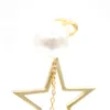 Stud Pearl -oorbellen voor dames charme ster hanger goud designer sieraden klassiek op maat gemaakte oorbel mode trendy meisje charmant accessoire