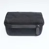 Titta p￥ l￥dor utomhus 2Slot Travel Case Eva Hard Shell Wrist Container Organiser Zipper Design Smycken Lagring med handtag svart