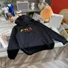 Tasarımcı Top Versiyon Hoodie Pure Ele Cel 2022 Sonbahar ve Kış Yeni Baskı Logosu Aynı Stil Kapşonlu Sweater