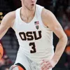 Wears College 2021 New Oregon State Beavers Basketball Jersey Tres Tinkle Ethan Thompson Kylor Kelley Zach Reichle Alfred Hollins Jarod Luca