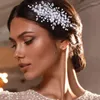 Направления HP42 блестящие стразы жемчужины серебряные волосы расчесывание свадебное украшение свадебное украшение девушки ювелирные изделия головные уборы.