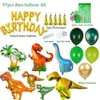 Рождественские украшения вечеринка динозавры поставляют маленькие дино -вечеринка тематические украшения для декорации Banner Balloon для детей мальчик 1 -й день рождения декор для душа 220916
