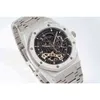 Luxury Watches For Mens Mechanical Diver Aps Factory 41mm 15407 Eta 3132 Movement Skeleton Geneva Brand Designers Wristwatches
