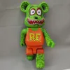 Ny 400% Bearbrick Action Toy Figures Cos Fashion Vogue America Classic Cartoon Image Tales of the Rat Fink PVC Action Figure