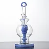 Ball-Stil Glasbongs Wasserpfeifen Schädel Duschkopf Perc Perkolator 14mm Innengelenk Wasserpfeifen Dickes Glas Bong Öl Dab Rigs mit Schüssel