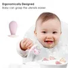 Cups Derees Uitrusting 2 Sets Baby Soft Spoon Fork voor peuters met reiskas siliconen voor zelfvoeding kinderen kinderen servies 220906