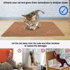 Cat Furniture Scratchers Natural Sisal Scratching Post Mat Scratcher Board Pad s Toy Climbing Tree Litter Lounger Pet cool mat Random color 220906