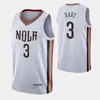 MEN Brandon Ingram Zion Williamson Didi Louzada Kira Lewis Jr. 75th Anniversary City White basketball Jersey