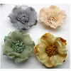 Faux Floral Greenery 10 Unids Flores Artificiales 10 Cm Cabeza de Rosa de Seda Para el Banquete de Boda Home Garden Decoraciones Diy Craft Guirnalda Flor de Navidad J220906