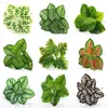 Faux Floral Greenery Artificial Flower Green Plant Pickled Wall Decoration Simulation Plant Leaf Background Wall Flower Piece Material J220906