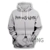 Men's Hoodies Fashion Women/Men's 3D Print Motionless In White Hooded Sweatshirts Harajuku Hoodie Tops Clothing H02