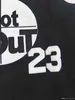 بطولة رجال الكلية تصوير خارج الطيور #23 Motaw Movie كرة السلة Jersey 100 ٪ مخيط فوق Rim Moive Black S-3XL الشحن السريع