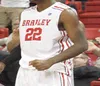 Draagt Custom 2021 College Basketball Bradley Braves Jersey Darrell Brown Ja'Shon Henry Danya Kingsby Koch Bar Ari Boya Antonio Thomas Gabrie