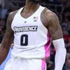 Il Wskt College indossa una maglia Ncaa Basketball Providence Friars personalizzata Nate Watson Al Durham Jared Bynum Noah Horchler A.J. ReevesJustin MinayaEd C