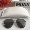 نظارة شمسية 2021 أزياء كوريا مصمم العلامة التجارية اللطيفة النظارات Mio Pilot Momen Men Oculos Gafas de Sol مع logo288q