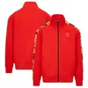 까마귀 포뮬러 레이싱 팀 유니폼 스웨트 셔츠 스프링 가을 남자 패션 zip up 재킷 자동차 팬 대형 후드