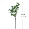 Faux Floral Greenery Artificial Eucalyptus Leaves Silk Plastic Fake Tree Branches Christmas Wedding Home Party Diy Decoration Accessories Leafed J220906