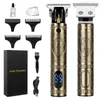 Haartrimmer draadloze mannen Clipper Professional Mens Clippers om te gebruiken voor beginners IPX4 waterdicht met kammen usb re topscissors amymx