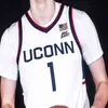 Il college indossa la maglia da basket Connecticut UConn Huskies James Bouknight R.J. Cole Adama Sanogo Tyrese Martin Isaiah Whaley Tyler Polley An