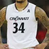 College nosi NCAA Basketball Cincinnati Bearcats Jerseys Jeremiah Davenport David Dejulius Hayden Koval Abdul Ado Mika Adams-Woods Mike Sau