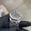 Luxury Mens Mechanical Watch Roya1 0AK Offshoreシリーズ15720st A009CA。 01グレーファインスチール42 Swiss ESブランドリストウォッチ