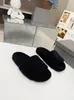 Slipper Designer Slides Women Sandals Pool Pillow Heels Cotton Fabric Straw Casual slippers for spring and autumn Flat Comfort Mules Padded 0829