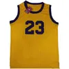 College bär mäns TV-show Martin Payne #23 Basketball Jersey Color Yellow All Stitched Movie Maillot de Basket Size S-XXL