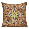 Oreiller Boho Art Floral couvre Mandala fleur maison décorative motif abstrait couverture canapé voiture lit jeter cas