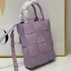 Totes Mini Weave Tote Bag Women Designer Handbag Bucket Shoulder Crossbody Bags Shopper Ladies Handbags Weave Purses 220719