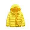 Piumino da donna Piumino bianco Anatra Bambini Inverno Leggero Piumino casual Giacca ragazzo ragazza Bambino Rosso Nero Giallo Vestiti Bambini Tute da neve Inverno MT184 220906