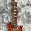 在庫新製品Ricken- Backer Electric Guitar 2ピックアップ本物の写真レッドカラーギター