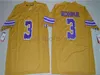 NCAA College LSU Tigers voetbalshirts 2 Justin Jefferson 3 Odell Beckham Jr. 5 Derrius Guice 7 Leonard Fournette Jersey