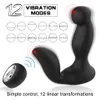 Beauty Items 12 prdko bezprzewodowy pilot zdalnego Masaer prostaty G Spot Dildo wibrator do stymulacji pochwy sexy zabawki Masturbator dla kobiet mczyzn
