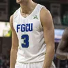 Wskt College porte un maillot de basket personnalisé Ncaa Florida Gulf Coast FGCU Caleb Catto Cyrus Largie Jalen Warren Justus Rainwater Zach Anderson Qwa