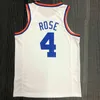 Faculdade usa homem personalizado impresso quente imprensa New York Basketball Jersey Maillots de basket Julius 30 Randle RJ 9 Barrett Derrick4 Rose Kemba 8