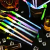Outros suprimentos festivos de festas Glow Fiber Wands Sticks LED Light Acrylic Bubble Up Wand in the Dark Optic com 3 pisquecendo embalagem2010 amuzi