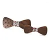 Papillon Accessori per bambini alla moda Cravatta in legno massello Moda Tempo libero Bambino Protezione ambientale Stella