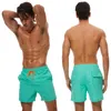 Shorts pour hommes pour hommes Swim Short Swiming Maillot de Bain Sport Man Board Sweetwwear Summer Quarter Solid Quarter Pantal