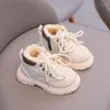 Boots 2022 Baby Girls Boys Ankle Kids Autumn Winter Cotton Shoes Toddler Fashion Sneakers Infant First Walkers