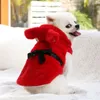Vêtements de chien automne et hiver Nouveau animal de compagnie pour chiens de chat coat à arc décoration de petits chiens