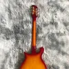 在庫新製品Ricken- Backer Electric Guitar 2ピックアップ本物の写真レッドカラーギター