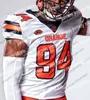 ملابس الكلية الأمريكية لكرة القدم 2019 NCAA Syracuse Orange # 2 Eric Dungey 1 Sean Riley 17 Jamal Custis 7 Andre Cisc 86 Trishton Jackson Blue White Football Jersey