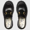 Sapatos de salfúdulos de luxo Sapatos casuais fivela de couro 100% tênis de couro tênis sapatos pretos lady plataform ssks sks