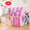YARD Kids Toys Tents Kids Play Tent Boy Girl Princess Castle Indoor Outdoor Kids House Play Ball Pit Pool Playhouse LJ200923239C