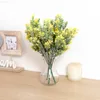 Faux Floreale Vegetazione Lusso Plastica Fiori artificiali Matrimonio Casa Soggiorno Natale Autunno Decorazione Bouquet Piante finte Disposizione fai da te Bulk J220906